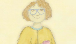 Eva Casanova, en una ilustración.
