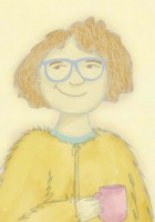 Eva Casanova, en una ilustración.